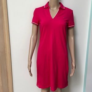 Tommy Hilfiger dress pink t-shirt polo